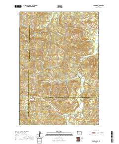 Clear Creek 2020 topographic map thumbnail