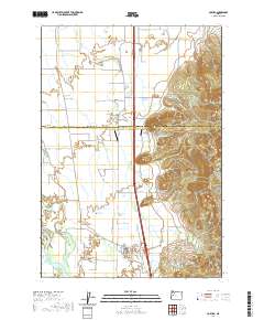Coburg 2020 topographic map thumbnail