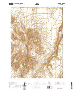 Coleman Hills 2020 topographic map thumbnail