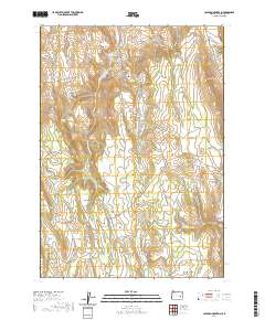 Coleman Mountain 2020 topographic map thumbnail