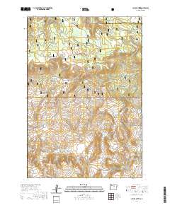 Collins Butte 2020 topographic map thumbnail
