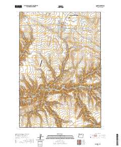 Condon 2020 topographic map thumbnail