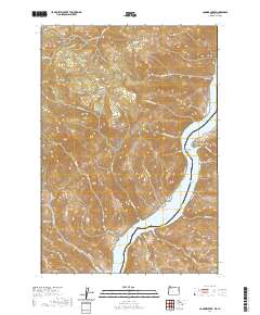 Connor Creek 2020 topographic map thumbnail