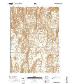 Copeland Reservoirs 2020 topographic map thumbnail