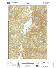 Cottage Grove Lake 2020 topographic map thumbnail