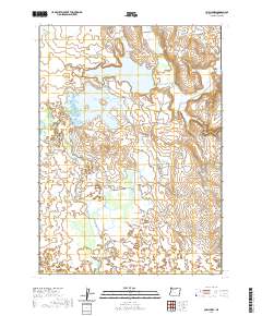 Cow Lakes 2020 topographic map thumbnail