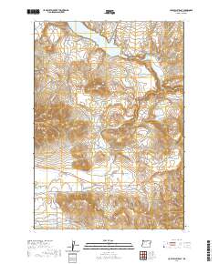 Cow Valley East 2020 topographic map thumbnail