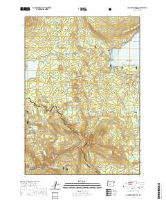 Cowhorn Mountain 2020 topographic map thumbnail