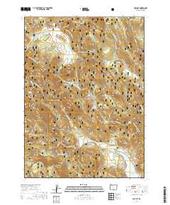 Cox Flat 2020 topographic map thumbnail