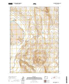 Coyote Lake East 2020 topographic map thumbnail