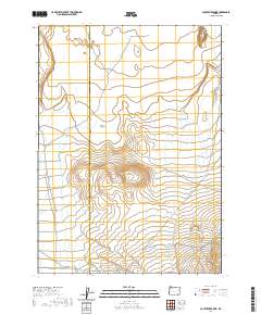 Coyote Meadows 2020 topographic map thumbnail