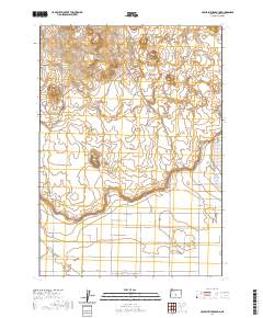 Crack In The Ground 2020 topographic map thumbnail