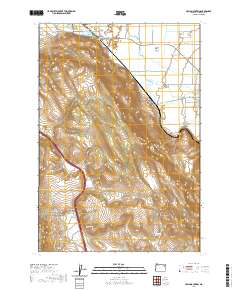 Craig Mountain 2020 topographic map thumbnail