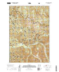 Crawfish Lake 2020 topographic map thumbnail
