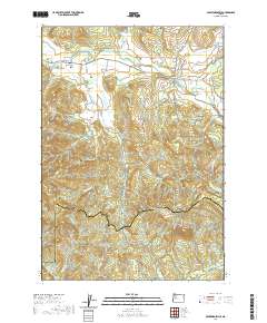 Crawfordsville 2020 topographic map thumbnail