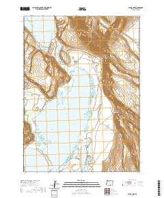 Crump Lake 2020 topographic map thumbnail