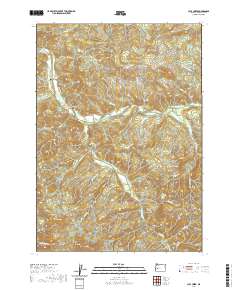 Culp Creek 2020 topographic map thumbnail