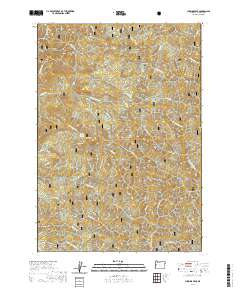 Cummins Peak 2020 topographic map thumbnail