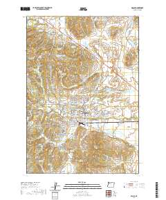 Dallas 2020 topographic map thumbnail
