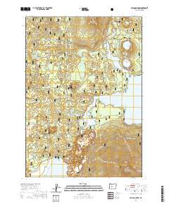 Davis Mountain 2020 topographic map thumbnail