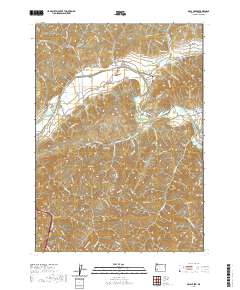 Days Creek 2020 topographic map thumbnail