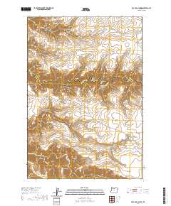 Dead Dog Canyon 2020 topographic map thumbnail