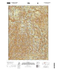 Deadman Mountain 2020 topographic map thumbnail