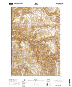 Degner Canyon 2020 topographic map thumbnail