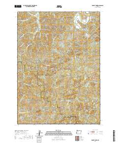 Dement Creek 2020 topographic map thumbnail