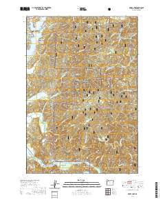Devils Lake 2020 topographic map thumbnail