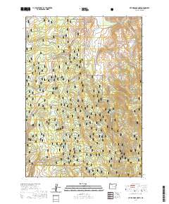 Devine Ridge North 2020 topographic map thumbnail