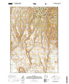 Devine Ridge South 2020 topographic map thumbnail
