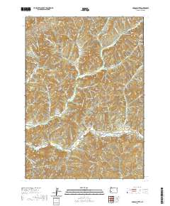 Dodson Butte 2020 topographic map thumbnail