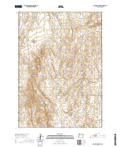 Double Mountain 2020 topographic map preview