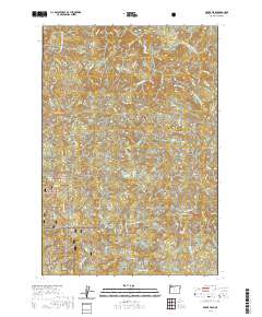 Dovre Peak 2020 topographic map thumbnail