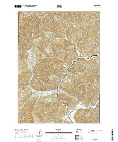 Drain 2020 topographic map thumbnail