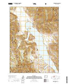 Drews Reservoir 2020 topographic map thumbnail