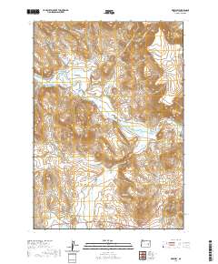 Drewsey 2020 topographic map thumbnail