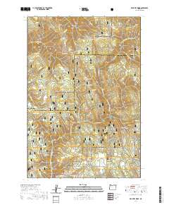 Drumhill Ridge 2020 topographic map thumbnail