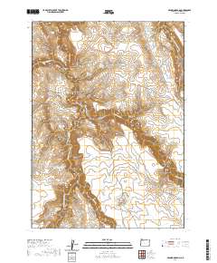 Drummond Basin 2020 topographic map thumbnail
