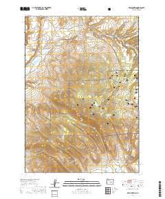 Dry Mountain 2020 topographic map thumbnail