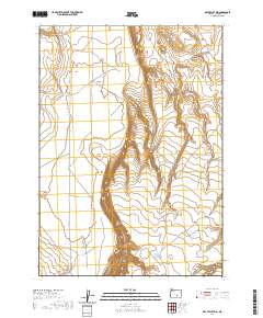 Dry Valley Rim 2020 topographic map thumbnail