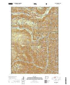 Duck Creek 2020 topographic map thumbnail
