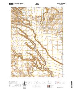 Duhaime Flat West 2020 topographic map thumbnail