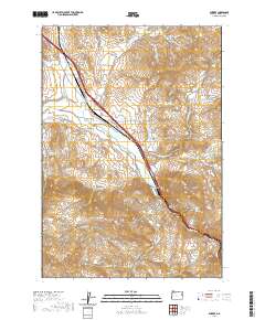 Durkee 2020 topographic map thumbnail