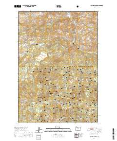 Dutchman Creek 2020 topographic map thumbnail