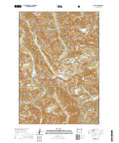 Eagle Cap 2020 topographic map thumbnail