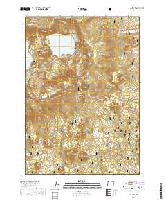 East Lake 2020 topographic map thumbnail