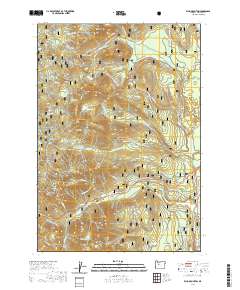 Echo Mountain 2020 topographic map thumbnail