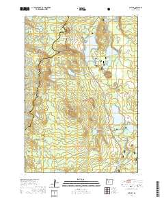 Elk Lake 2020 topographic map thumbnail